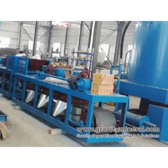 Трехдисковый высокоинтенсивный магнитный сепаратор