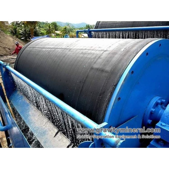 Мокрый магнитный сепаратор