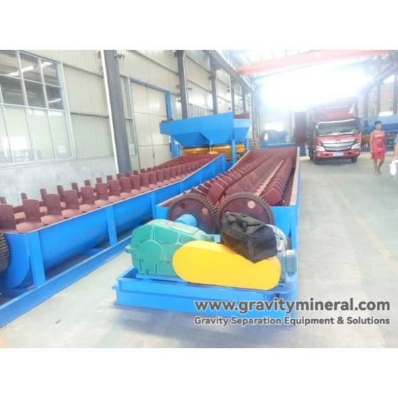 Спиральный промывочный аппарат