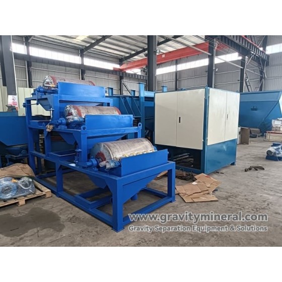 Решение по обогащению железной руды (гравитация + магнитная сепарация)