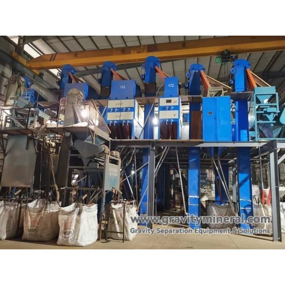 Комплексное решение по обогащению титан-циркониевой россыпной руды (гравитационно-магнитно-электростатическое)